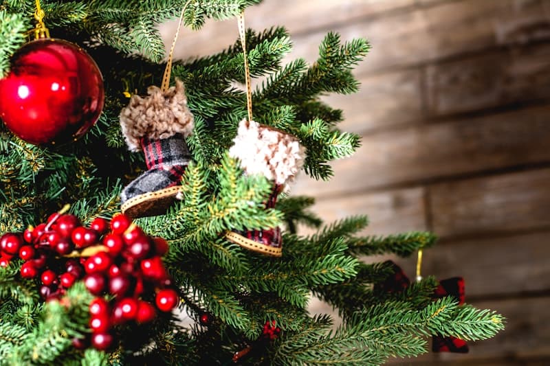 AI Blue Christmas Photo Generator